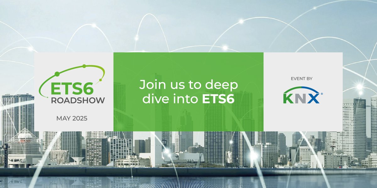 Einladungsbanner zur ETS6 Roadshow