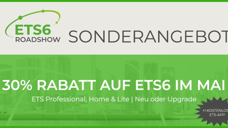 30 % Rabatt für ETS6-Lizenz