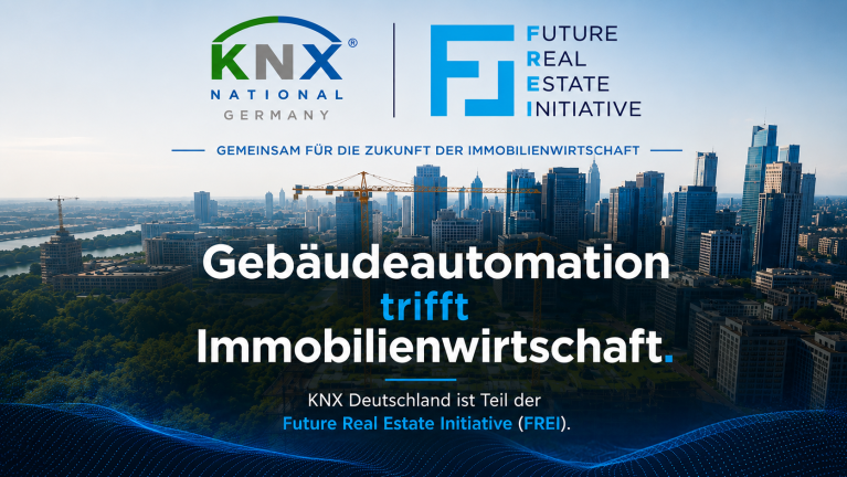 KNX Deutschland wird Teil der Future Real Estate Initiative
