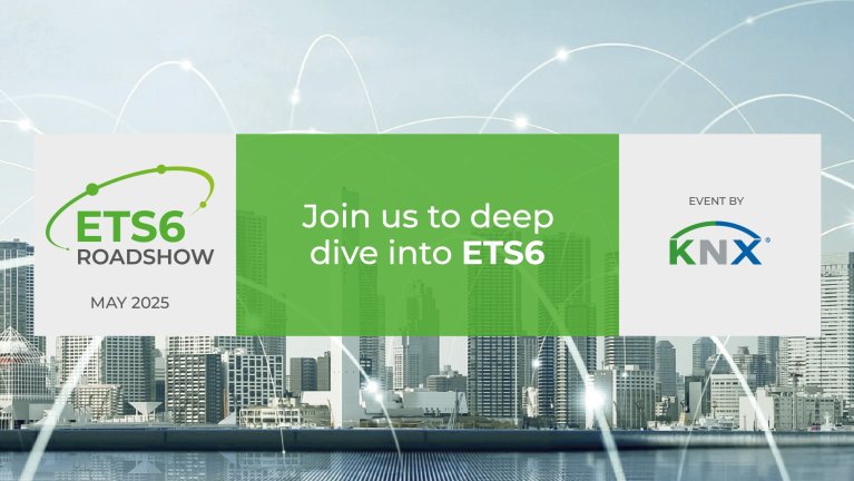 Willkommen zur ETS6 Roadshow 2025 am 07. Mai 2025 von 15:00 bis 17:00 Uhr