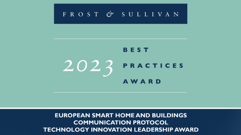 Frost & Sullivan verleiht KNX den Global Technology Innovation Leadership Award 2023