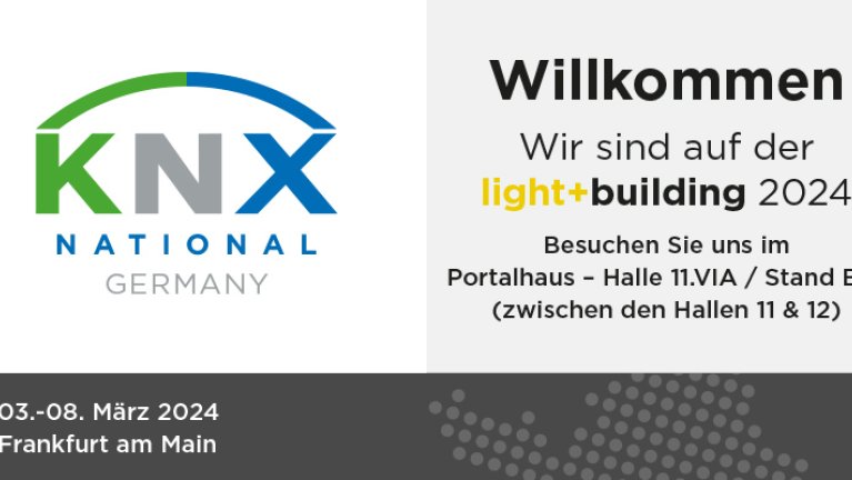 KNX-Gemeinschaftsstand auf der Light&Building24